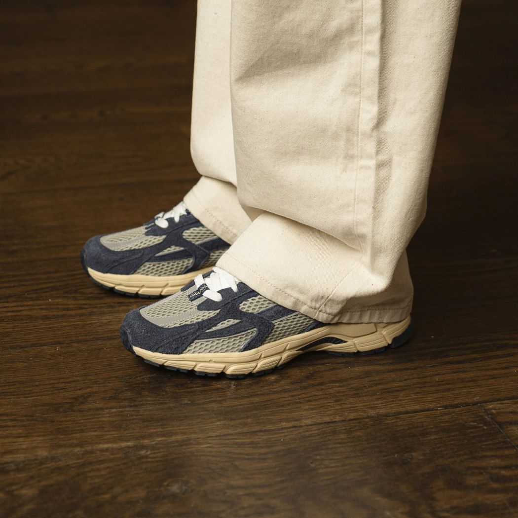 The Mercer Brand The Re-Run Americana Sneaker Marine