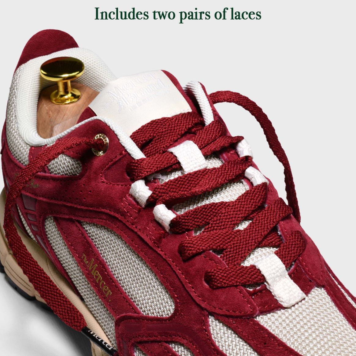 The Mercer Brand The Re-Run Desert 2.0 Sneaker Bordeaux