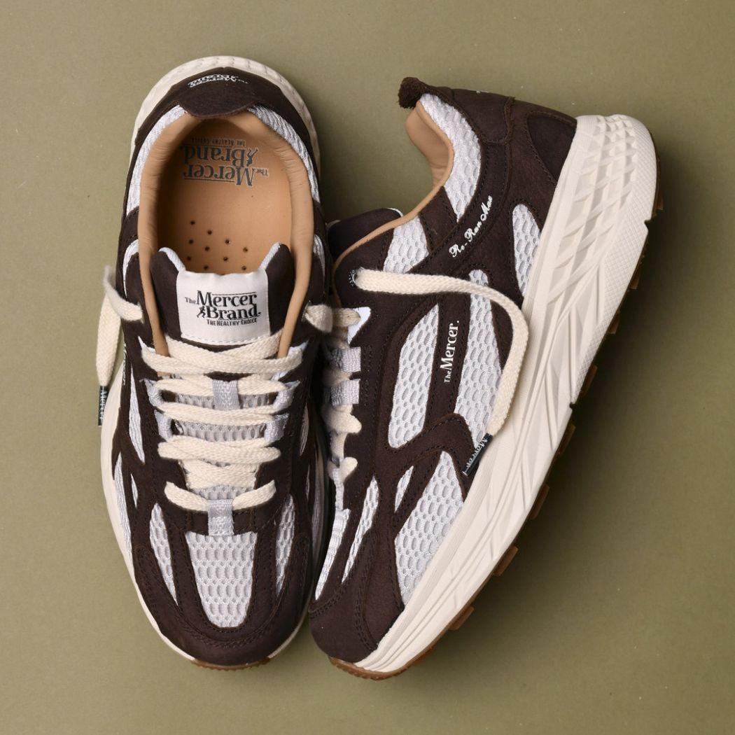 The Mercer Brand The Re-Run MAX Nubuk-Sneaker Braun