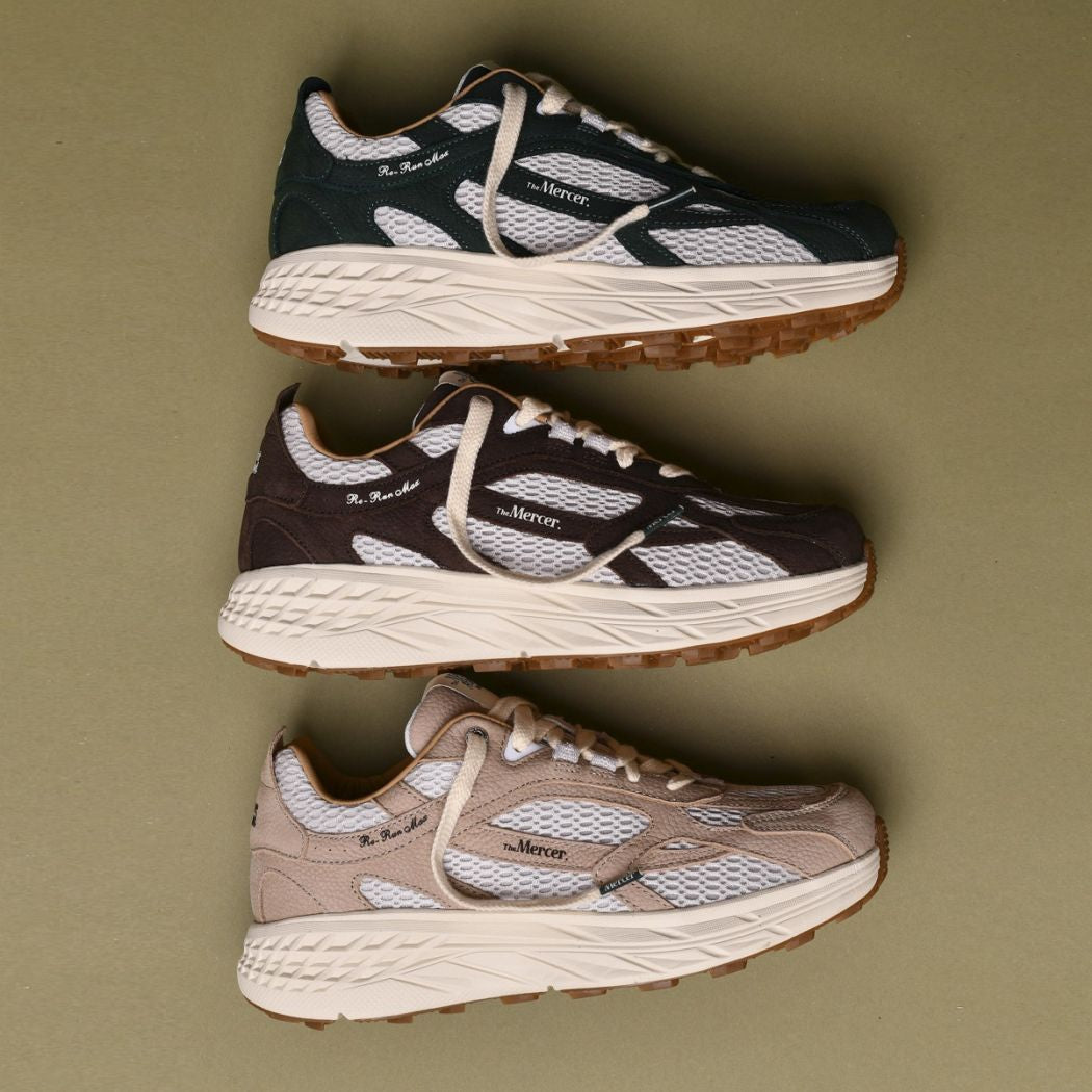 The Mercer Brand The Re-Run MAX Nubuk-Sneaker Braun