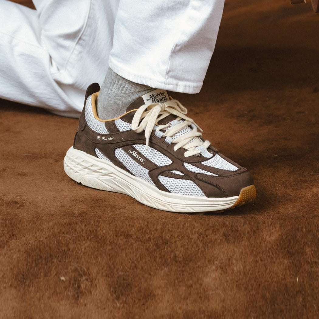 The Mercer Brand The Re-Run MAX Nubuk-Sneaker Braun