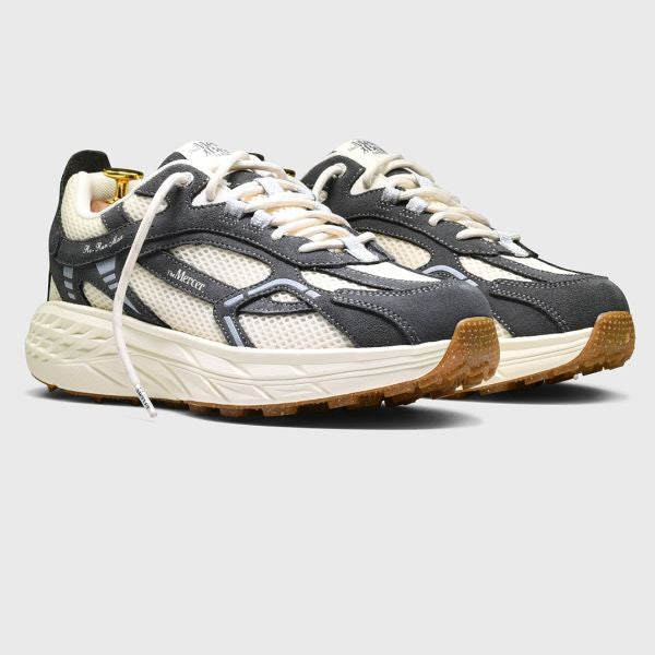 The Mercer Brand The Re-Run MAX Sneaker Antraciet/Off White