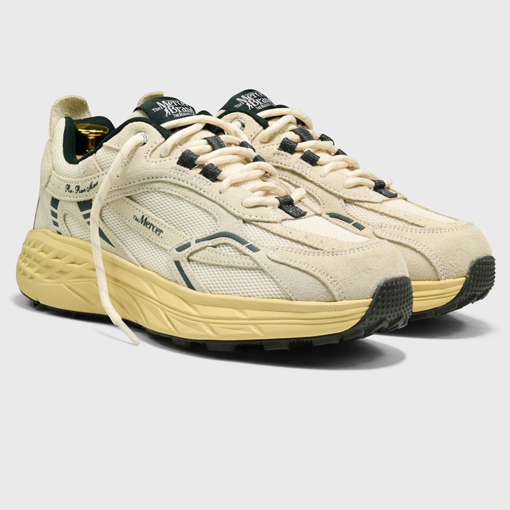 The Mercer Brand The Re-Run MAX Sneaker Offwhite/Grün
