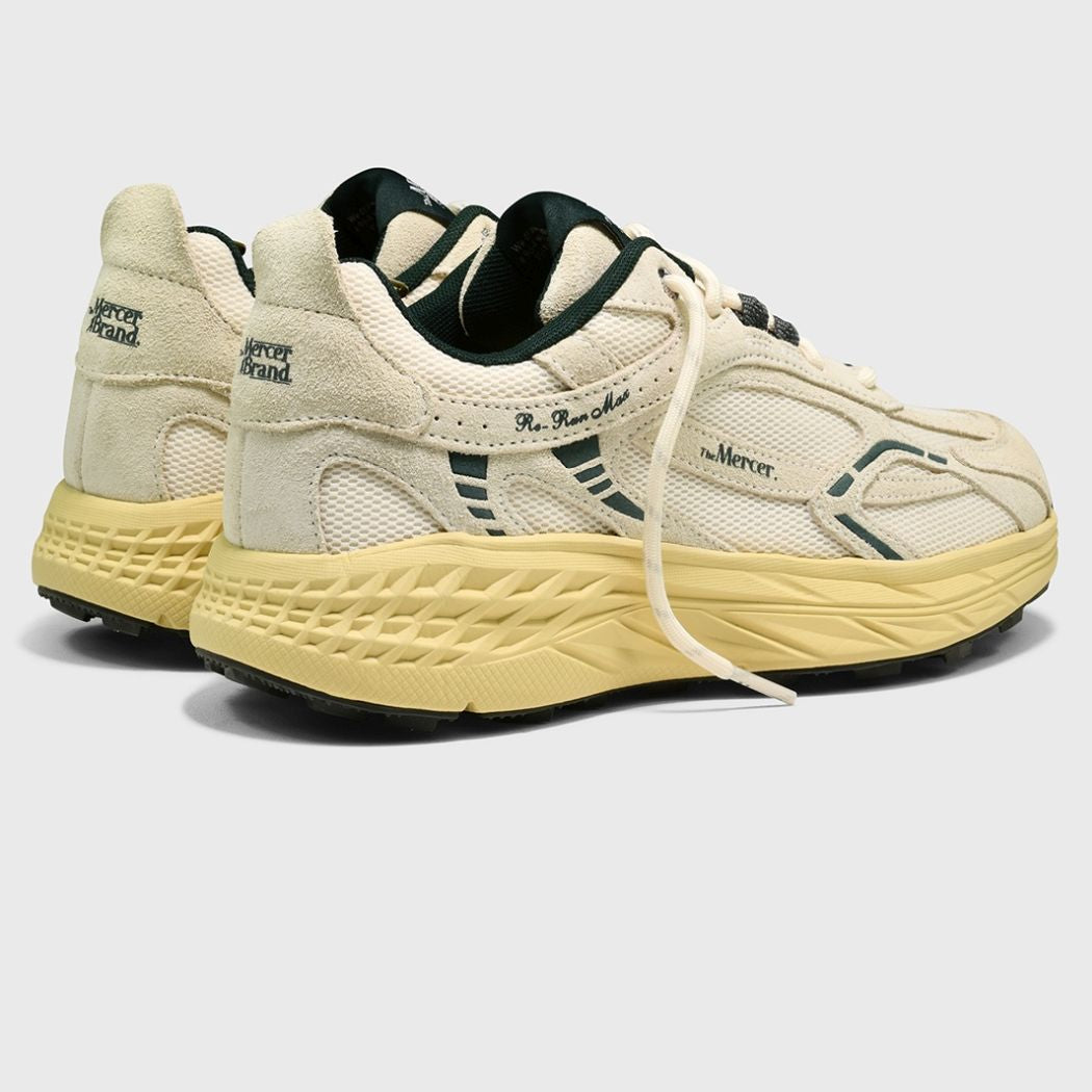 The Mercer Brand The Re-Run MAX Sneaker Offwhite/Grün