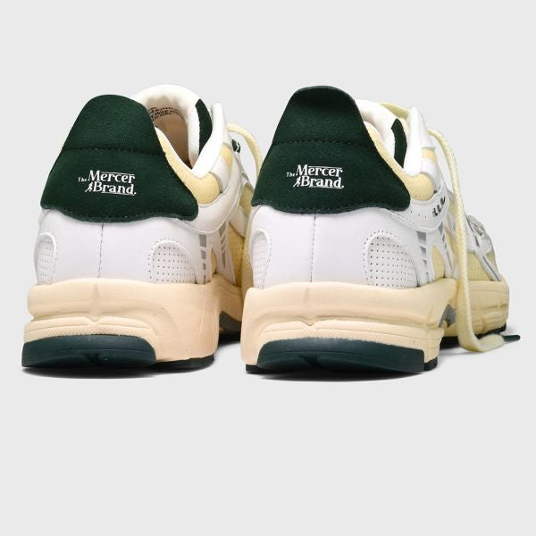 The Mercer Brand The Re-Run Vintage Nappa Sneaker Wit/Groen
