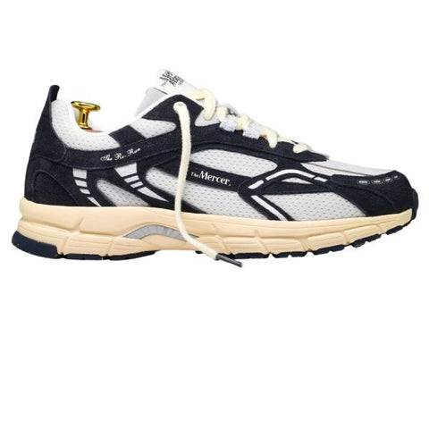 The Mercer Brand The Re-Run Vintage Suede Sneaker Marine