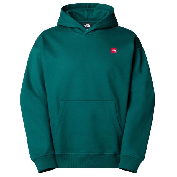 The North Face Axys Oversized Hoodie Donker Groen