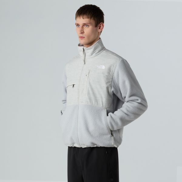 The North Face Regrind Denali Jack Grijs
