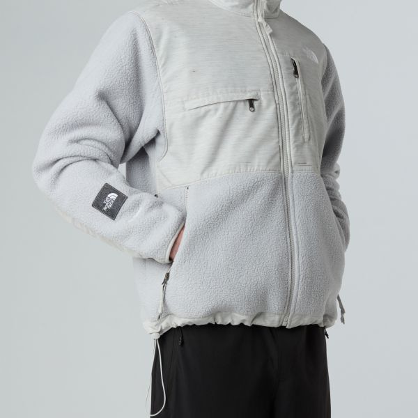 The North Face Regrind Denali Jack Grijs