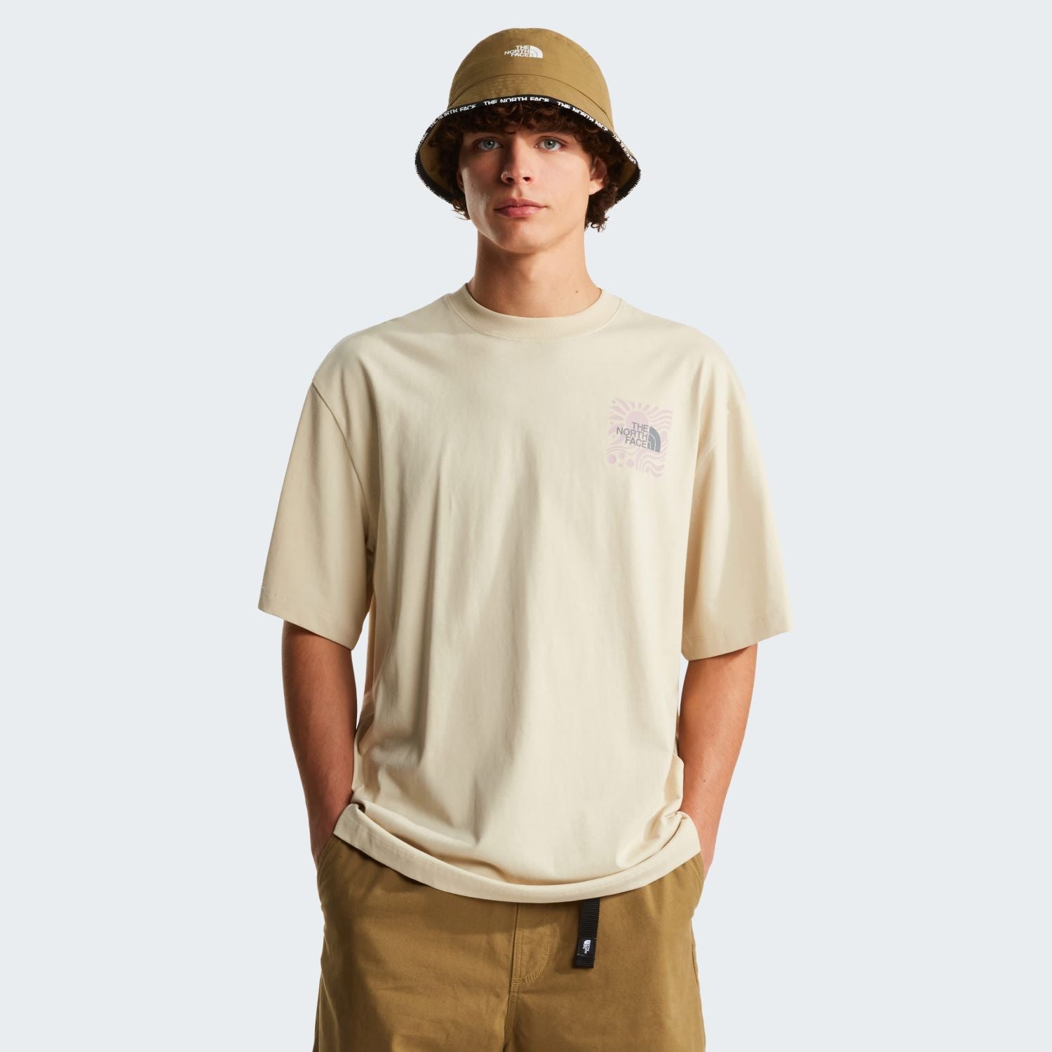 The North Face Sun Oversized T-shirt Beige