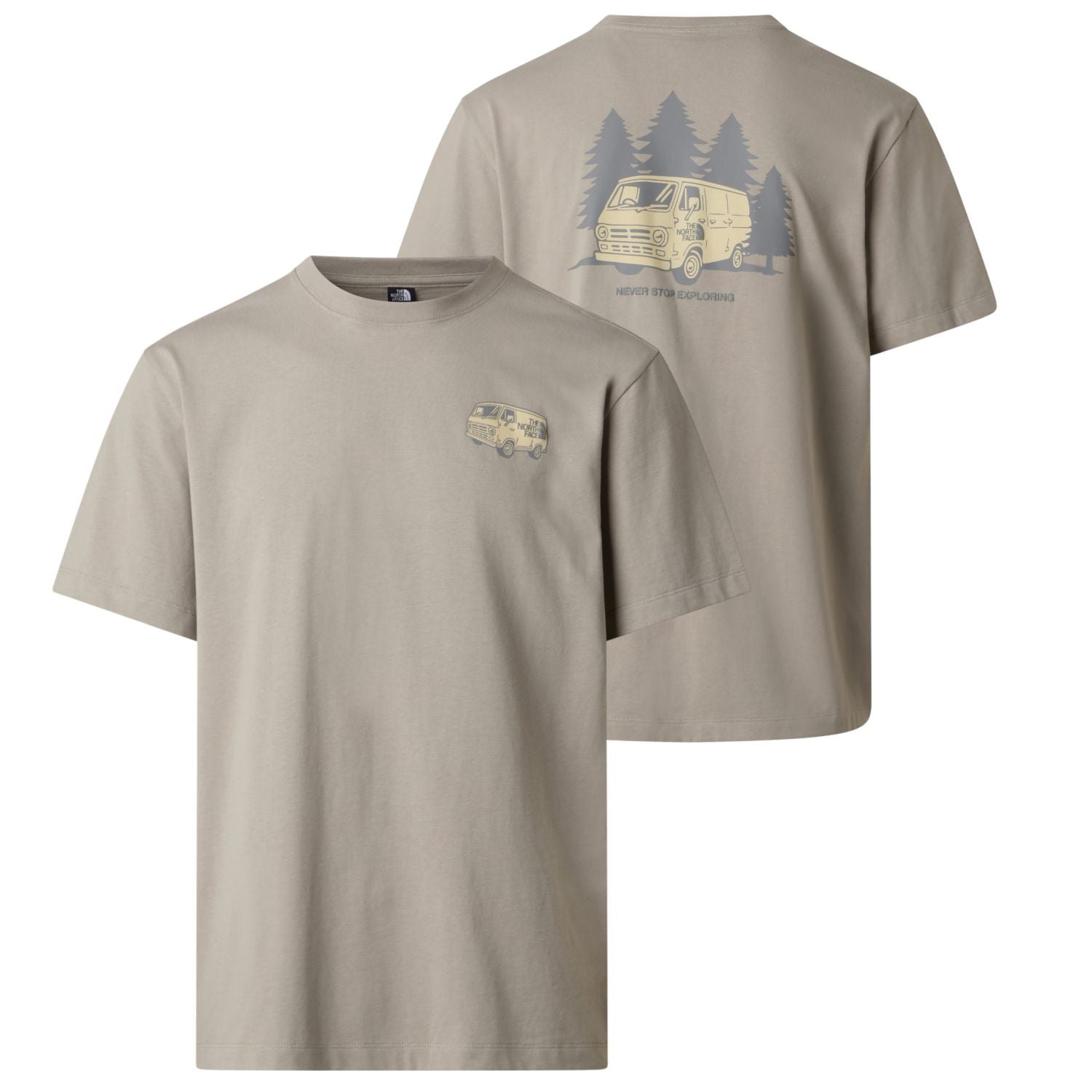 The North Face Van Life Relaxed T-shirt Grijs