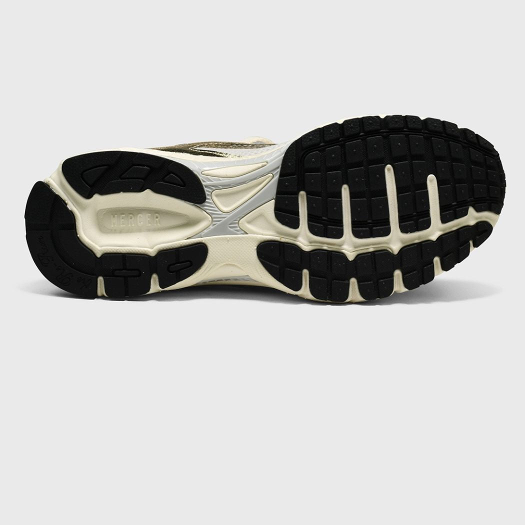 The Mercer Brand The Re-Run Cracked Sneaker Gold