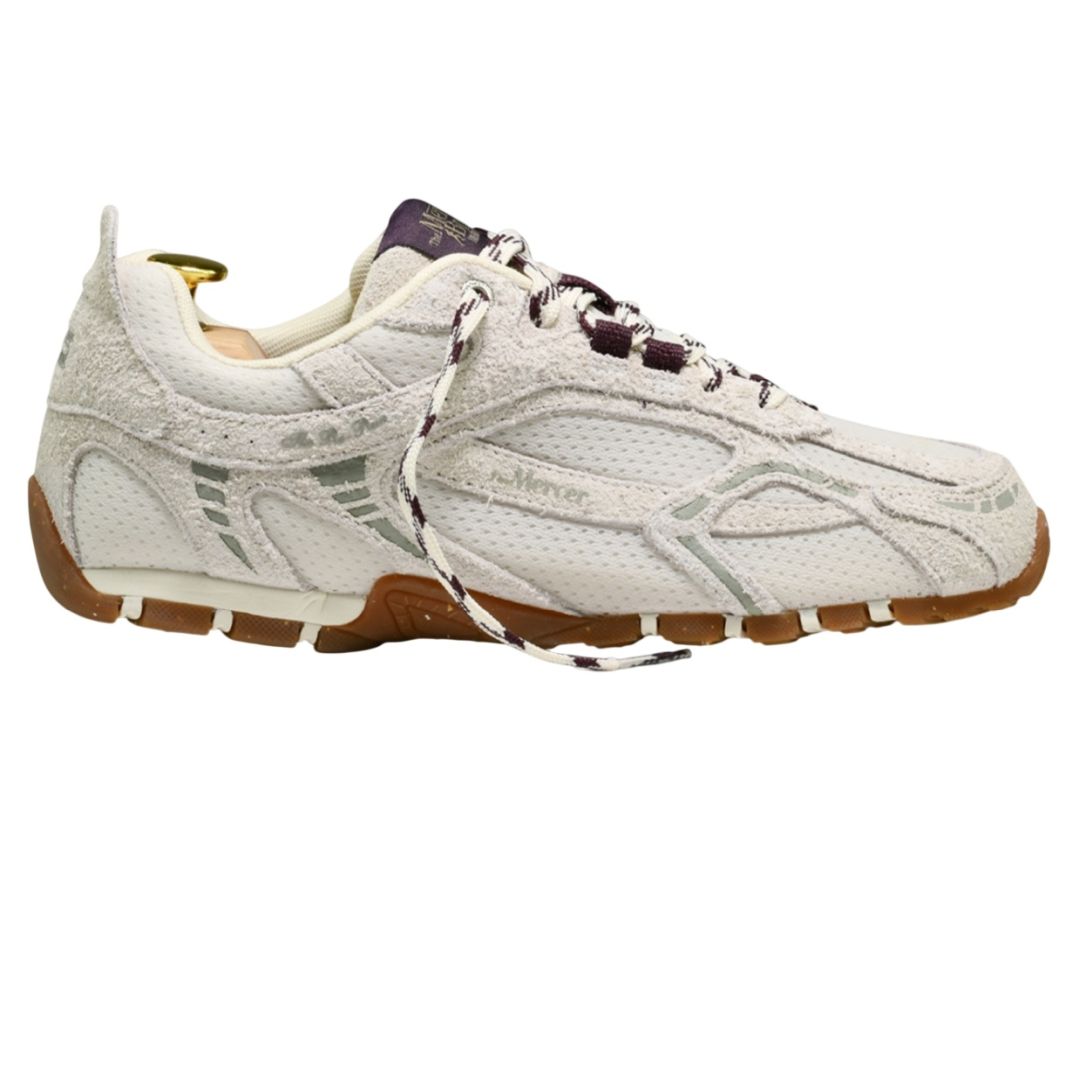 The Mercer Brand The Re-Run Drive Wildleder-Sneaker Offwhite