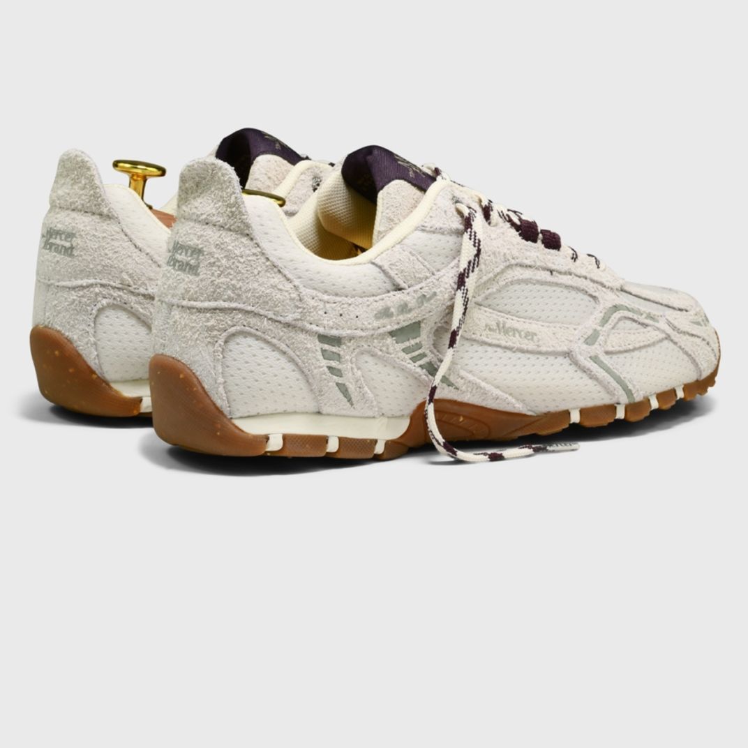 The Mercer Brand The Re-Run Drive Wildleder-Sneaker Offwhite