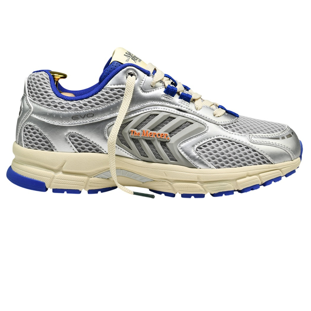 The Mercer Brand The Re-Run EVO Silver Sneaker Silber/Blau