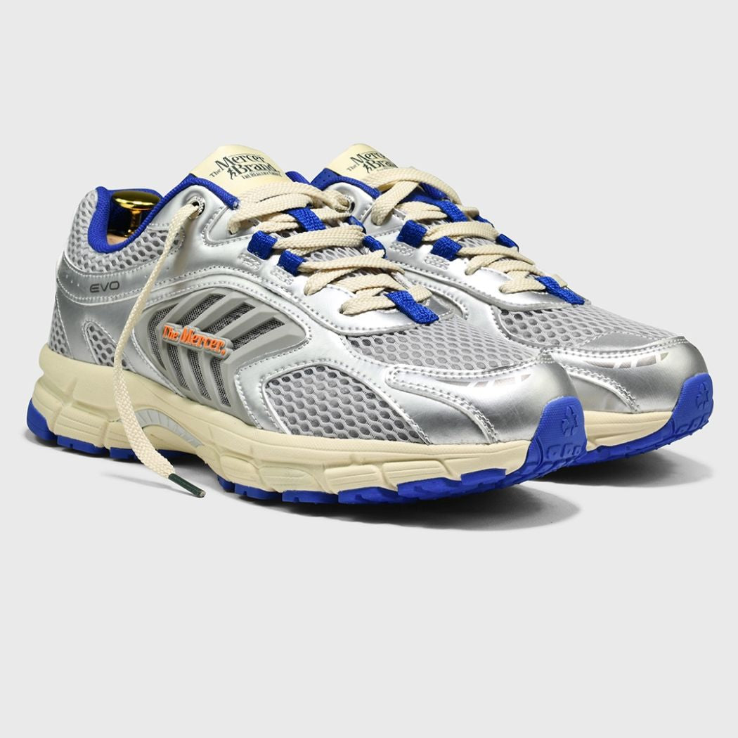 The Mercer Brand The Re-Run EVO Silver Sneaker Silber/Blau