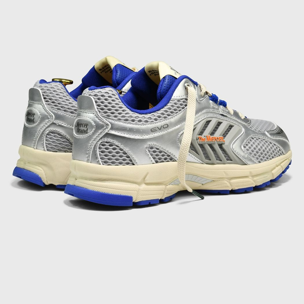 The Mercer Brand The Re-Run EVO Silver Sneaker Silber/Blau