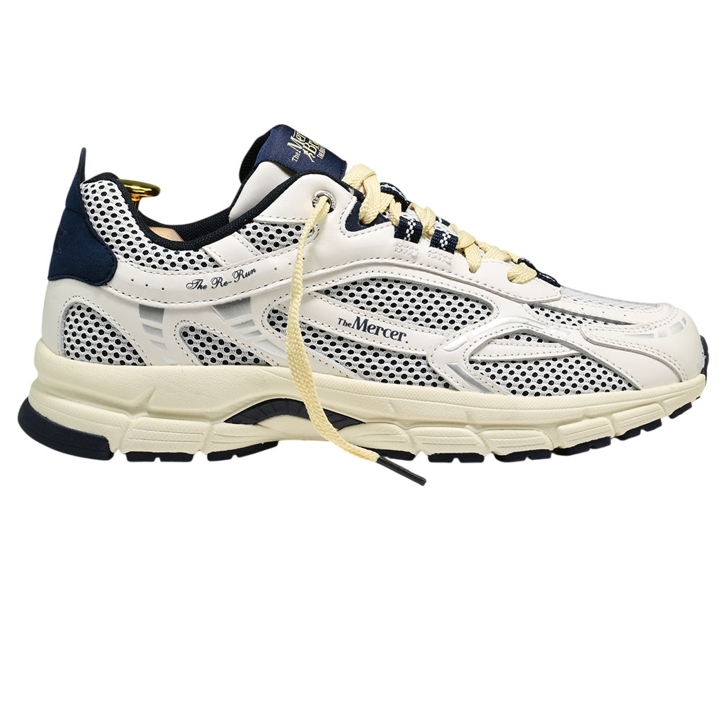 The Mercer Brand The Re-Run Flag Sneaker Weiß/Blau