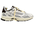 The Mercer Brand The Re-Run Flag Sneaker Weiß/Braun