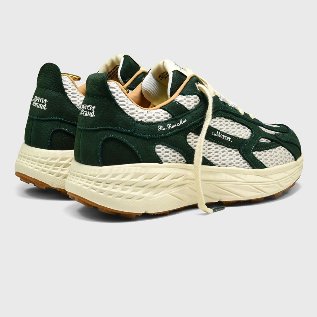 The Mercer Brand The Re-Run MAX Nubuk-Sneaker Dunkelgrün