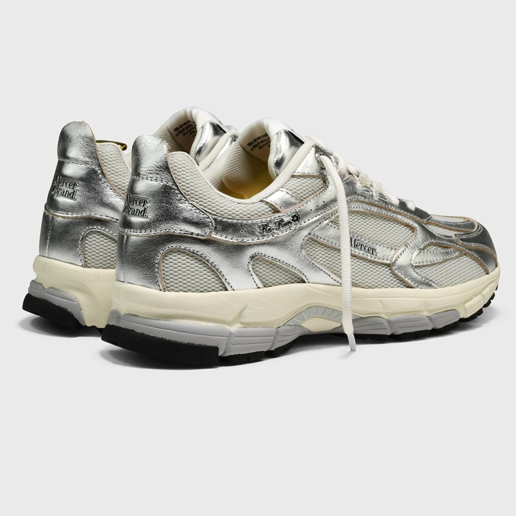 The Mercer Brand The Re-Run Pine Metallic Sneaker Silber
