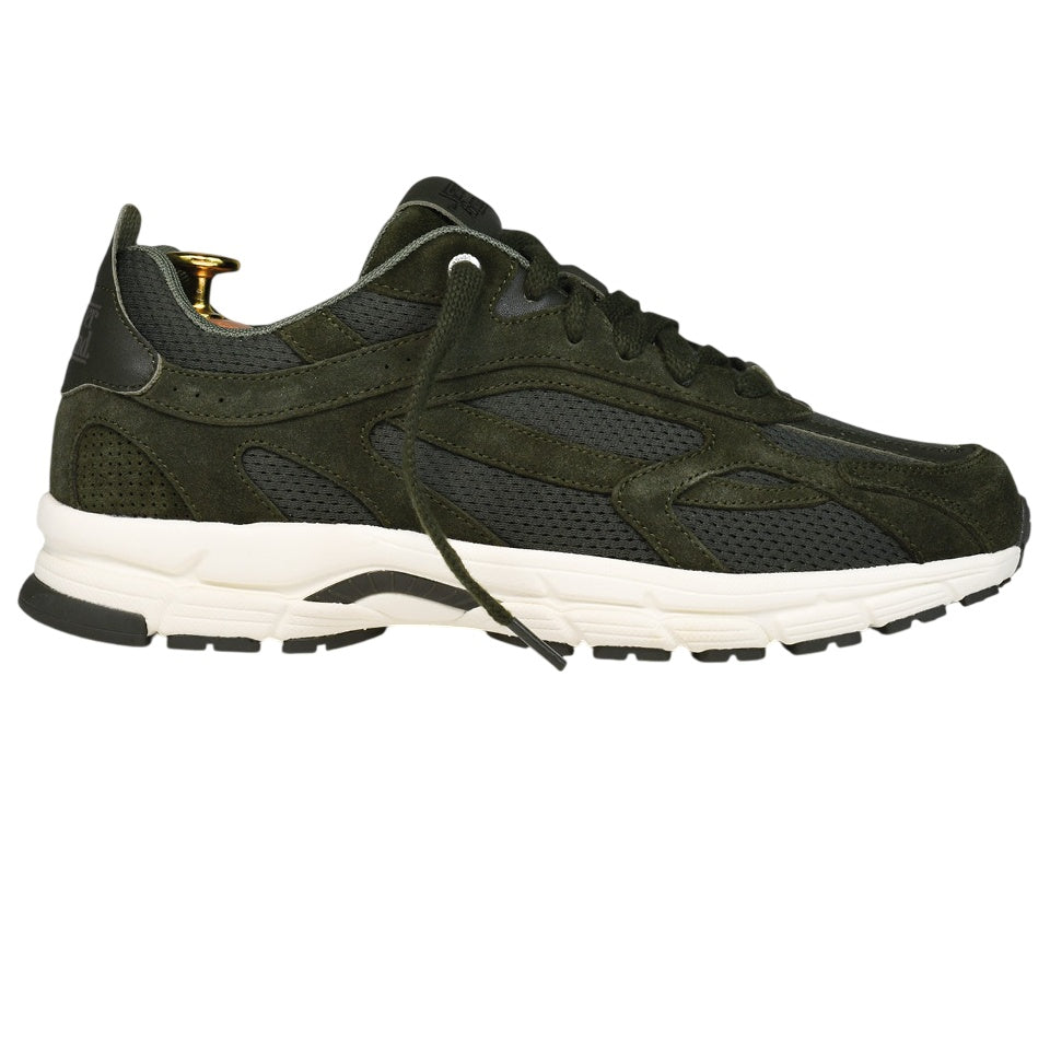 The Mercer Brand The Re-Run Premium Sneaker Dunkelgrün