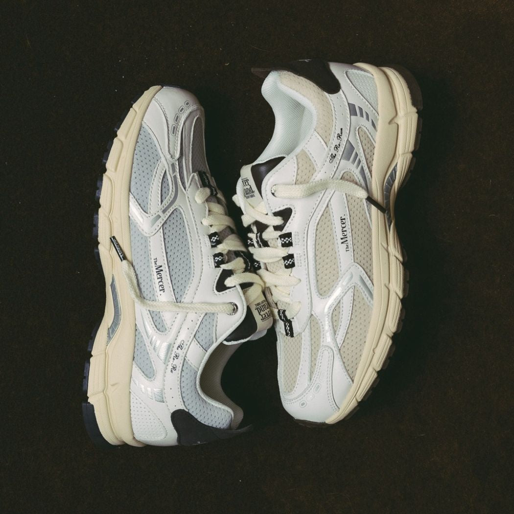 The Mercer Brand The Re-Run Vintage Sneaker Weiß/Blau