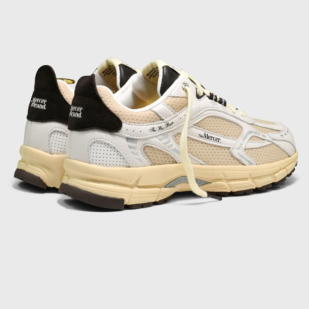 The Mercer Brand The Re-Run Vintage Sneaker Weiß/Braun