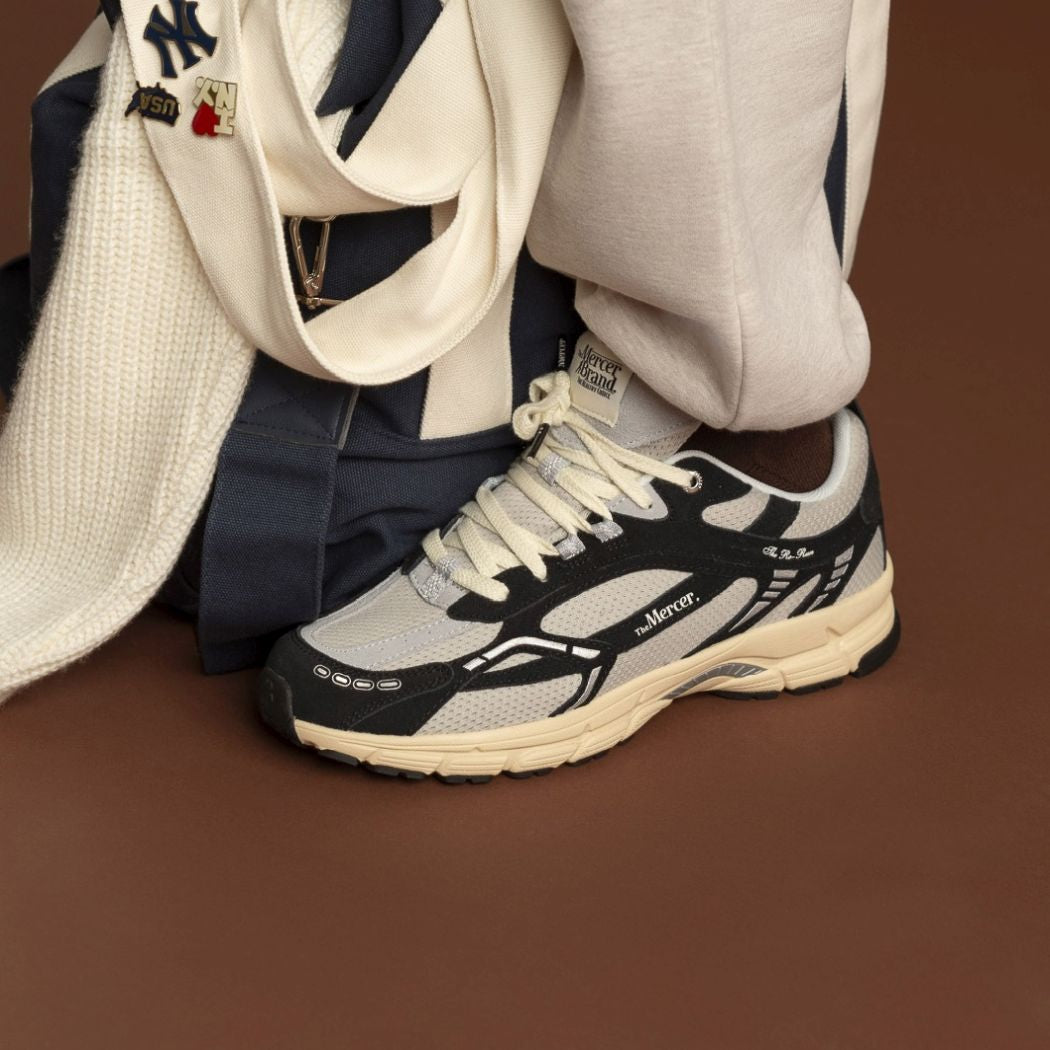 The Mercer Brand The Re-Run Vintage Sneaker Anthrazit
