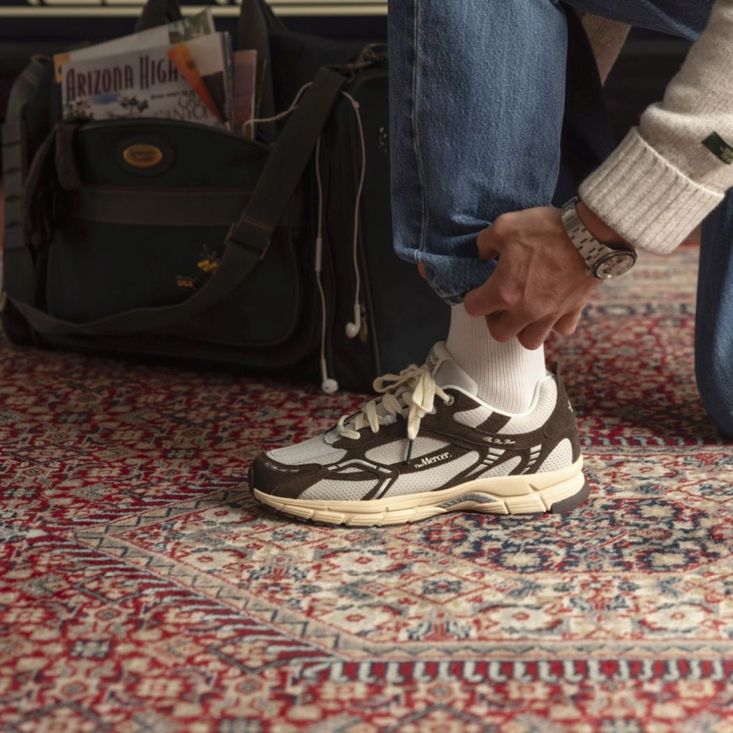 The Mercer Brand The Re-Run Vintage Sneaker Braun