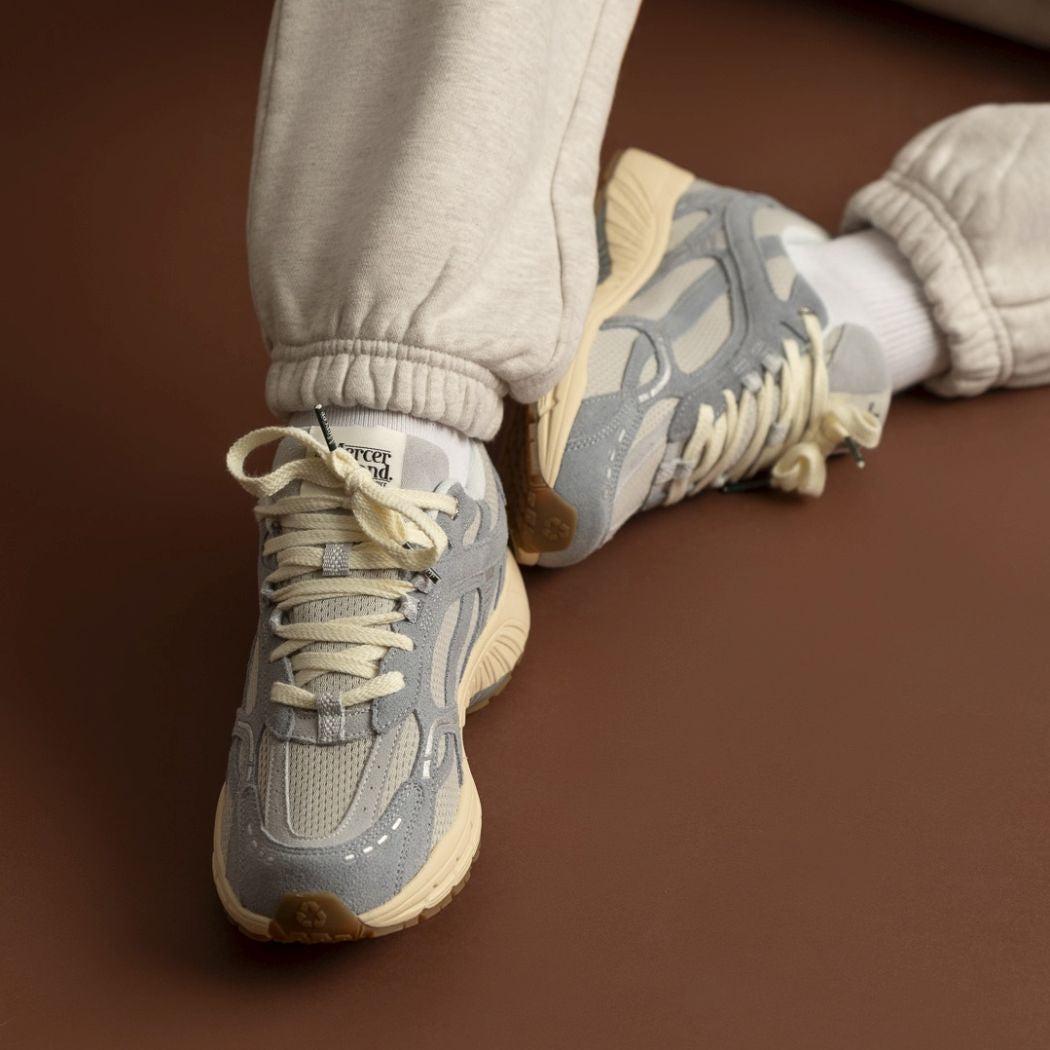 The Mercer Brand The Re-Run Vintage Sneaker Grau