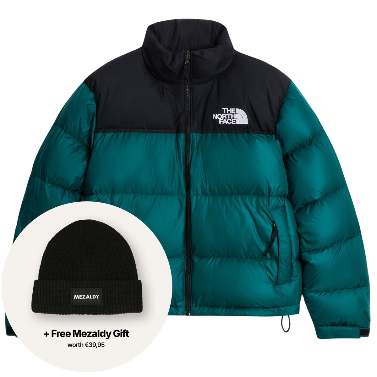 The North Face 1996 Retro Nuptse Jacke Dunkelblau