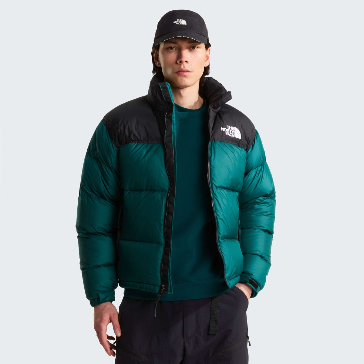 The North Face 1996 Retro Nuptse Jacke Dunkelblau