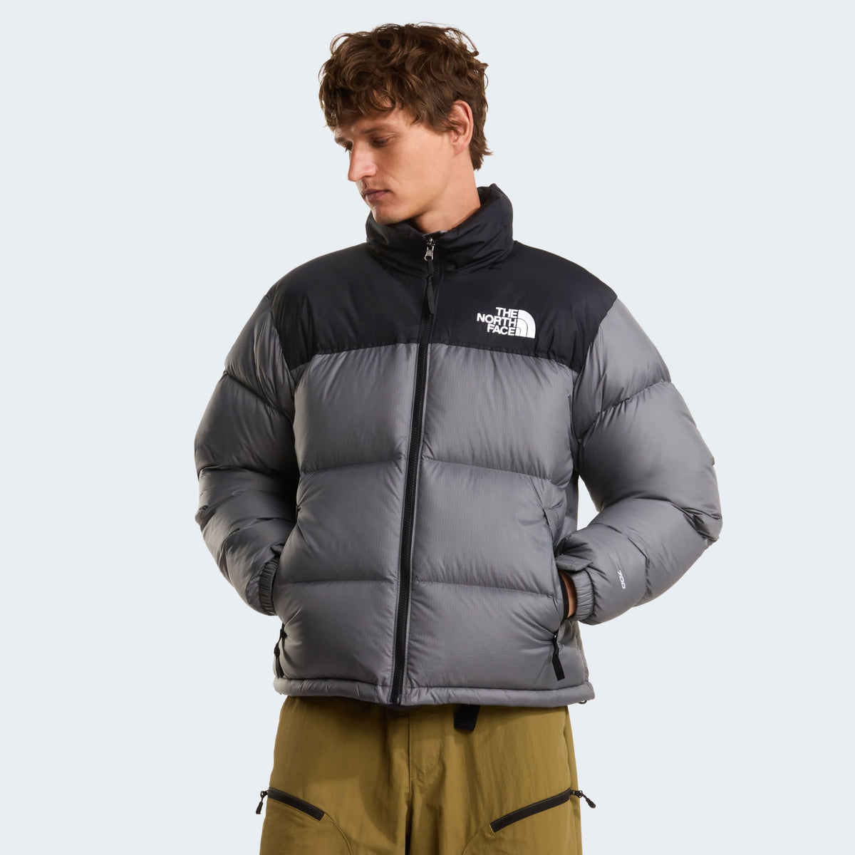 The North Face 1996 Retro Nuptse Jacke Grau