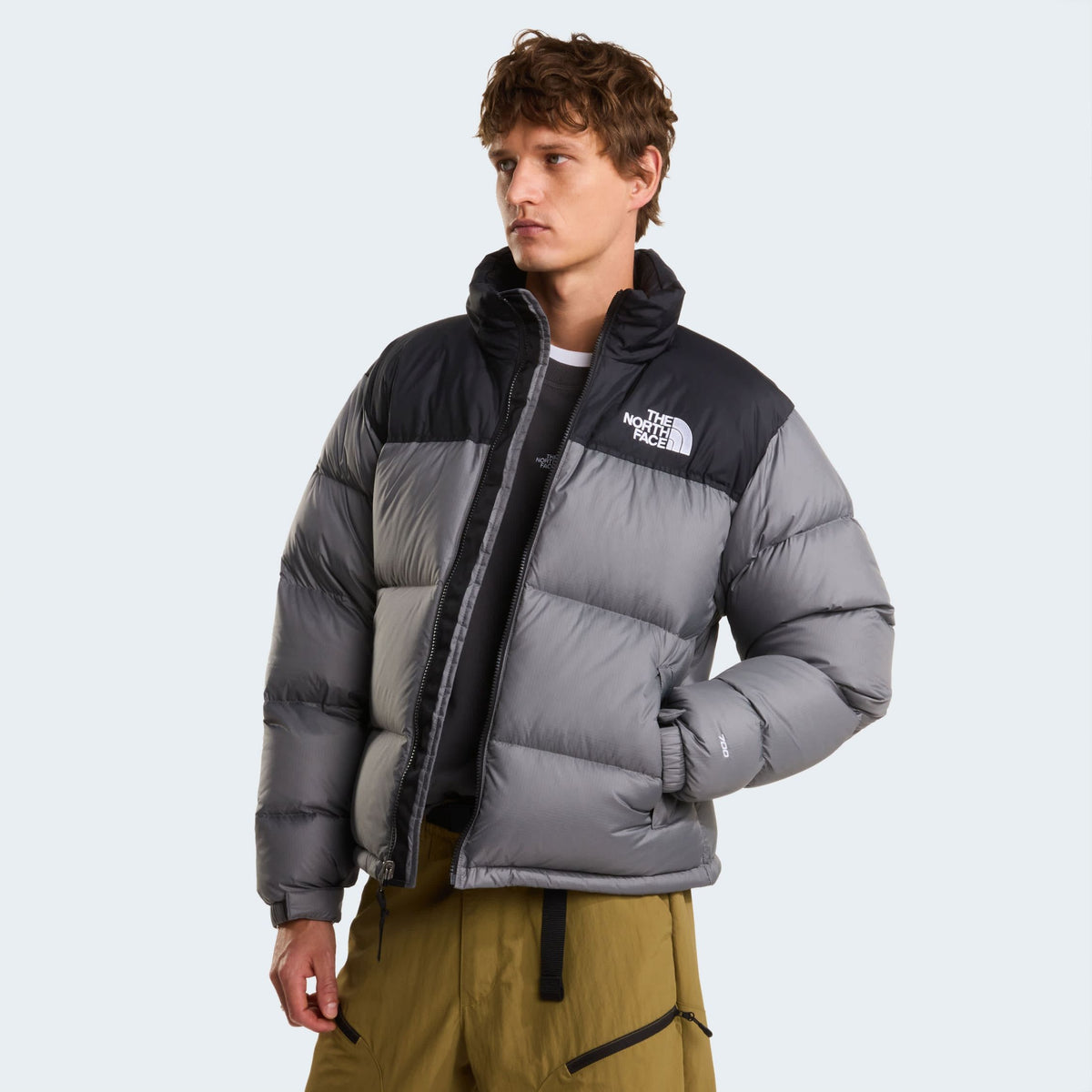 The North Face 1996 Retro Nuptse Jacke Grau