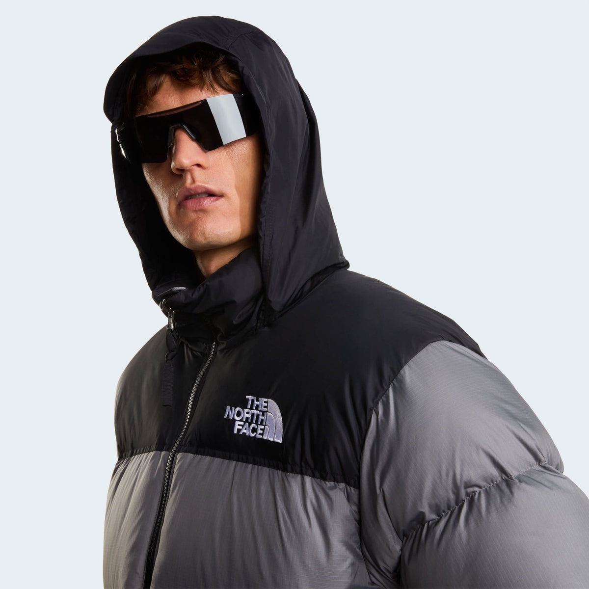 The North Face 1996 Retro Nuptse Jacke Grau