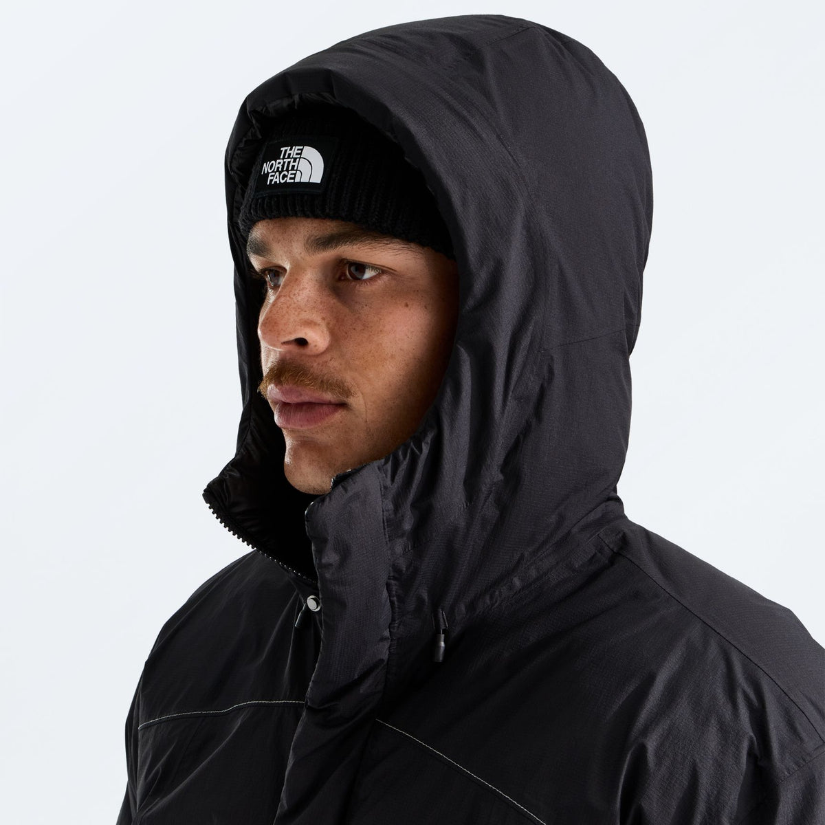The North Face Dryvent Wende-Daunenjacke Anthrazit