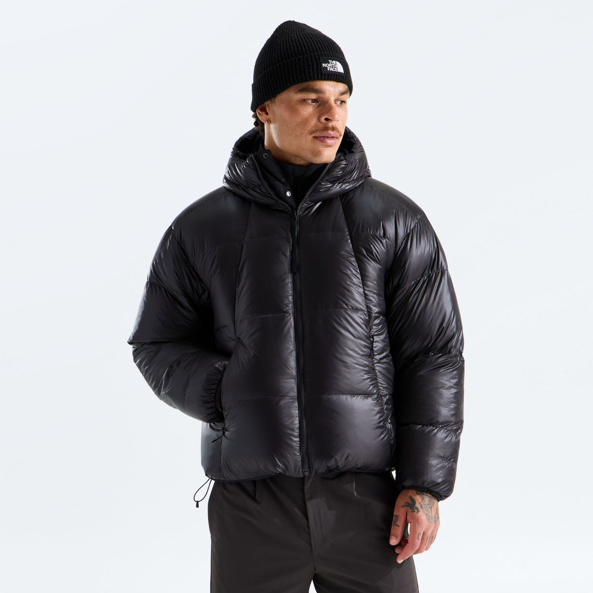 The North Face Dryvent Wende-Daunenjacke Anthrazit