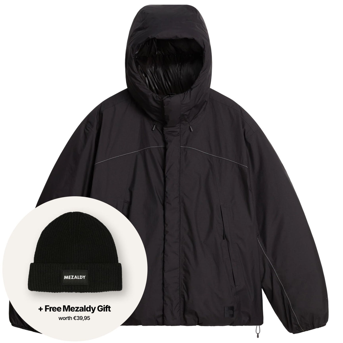 The North Face Dryvent Wende-Daunenjacke Anthrazit