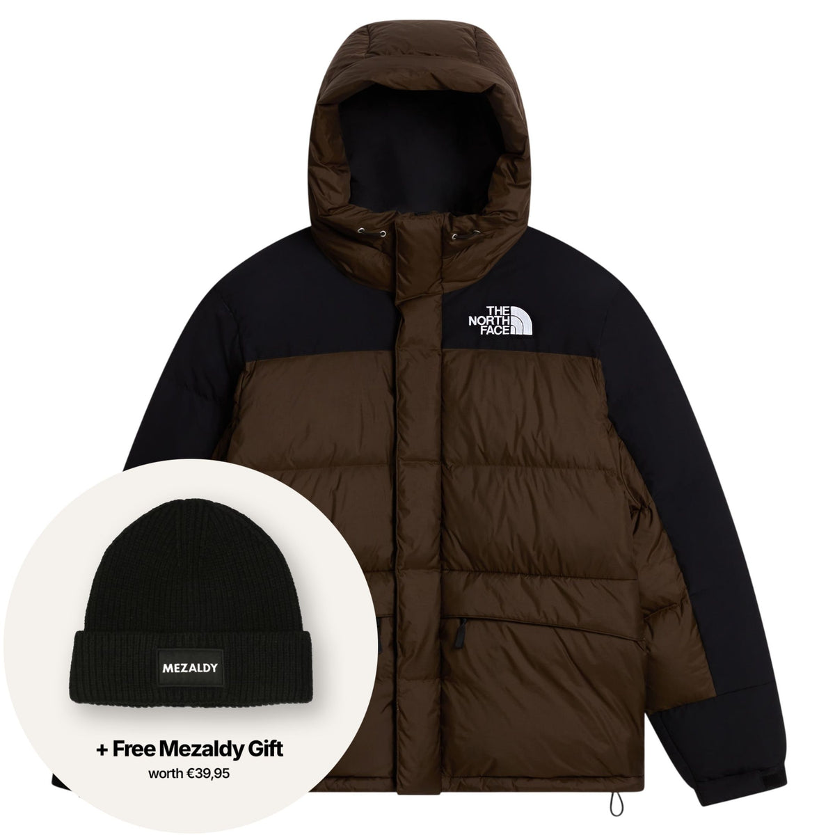 The North Face Himalayan Daunenparka Braun