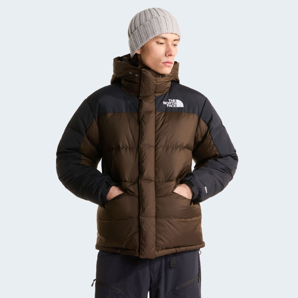 The North Face Himalayan Daunenparka Braun