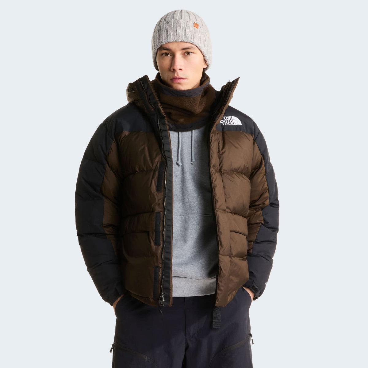 The North Face Himalayan Daunenparka Braun