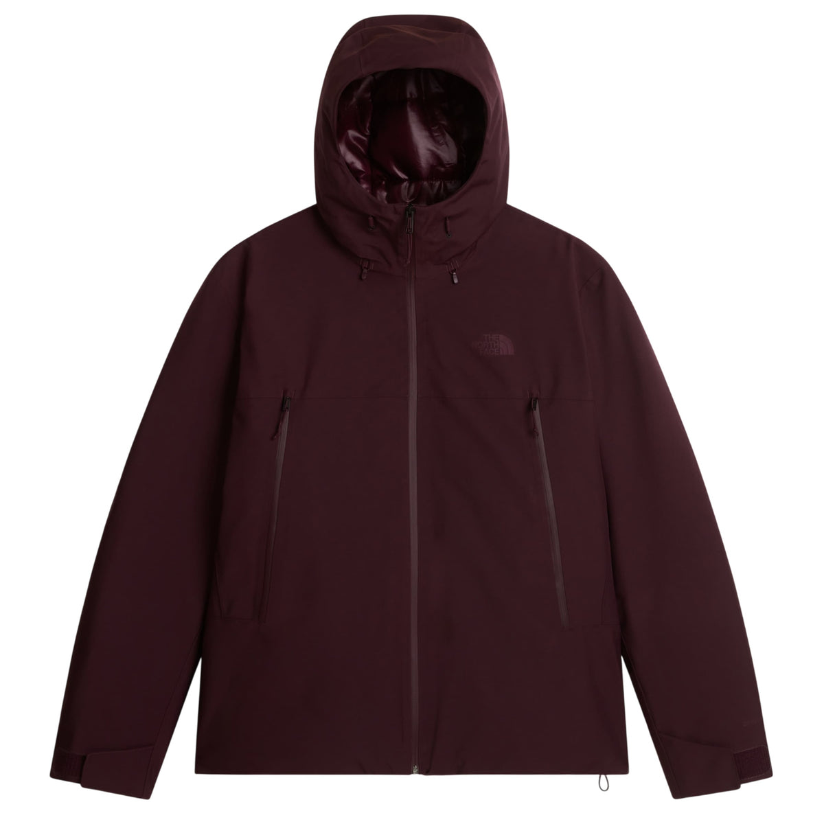 The North Face Mountain Range Down Jacke Bordeaux