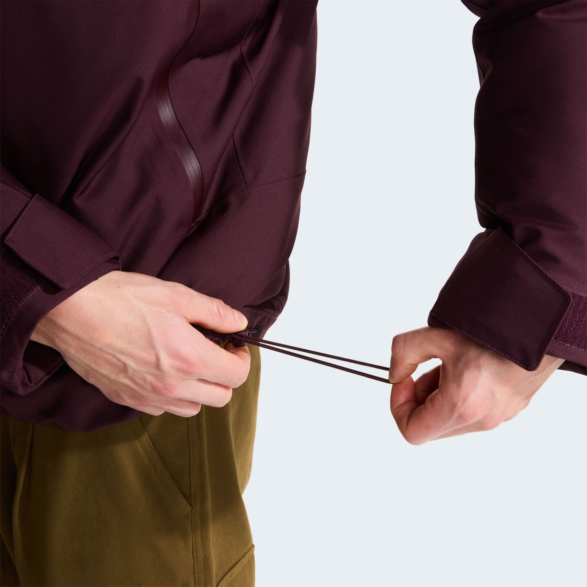 The North Face Mountain Range Down Jacke Bordeaux