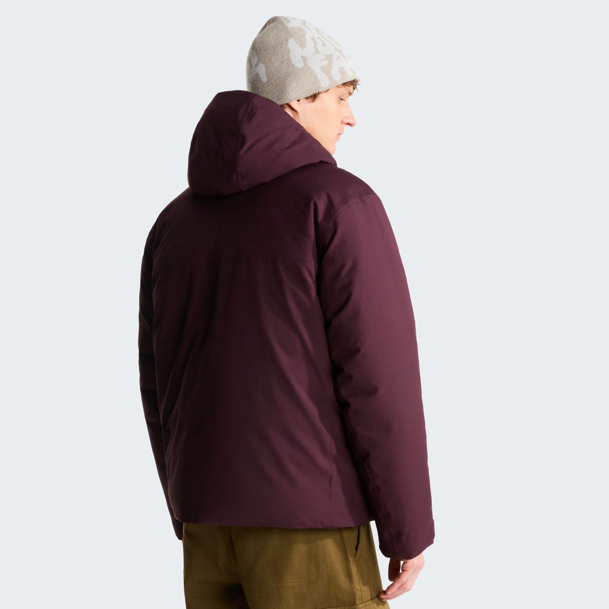 The North Face Mountain Range Down Jacke Bordeaux