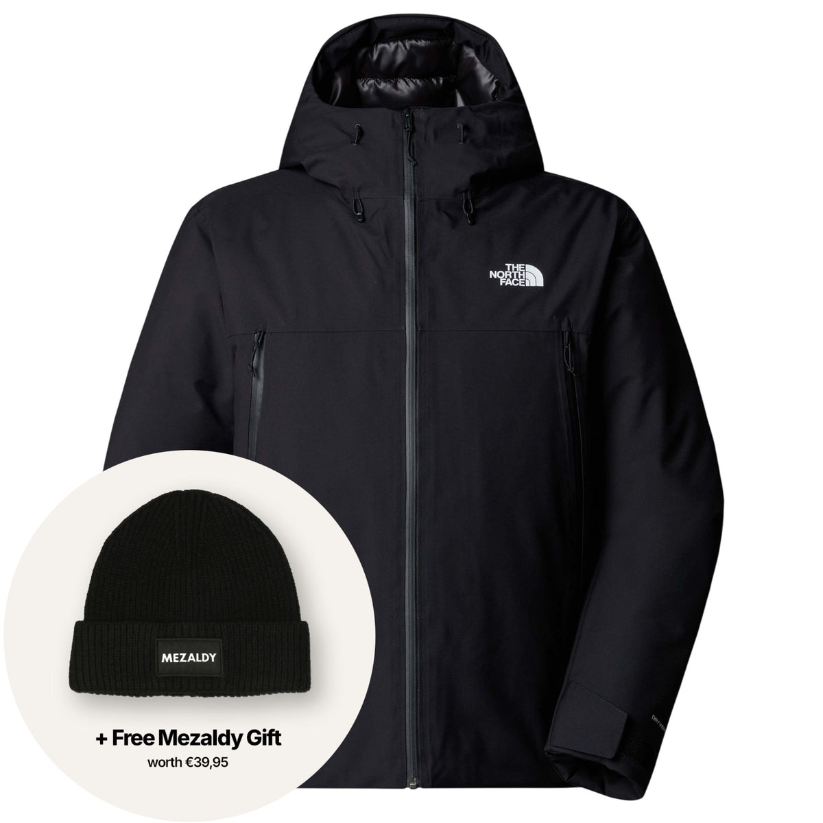 The North Face Mountain Range Down Jacke Schwarz