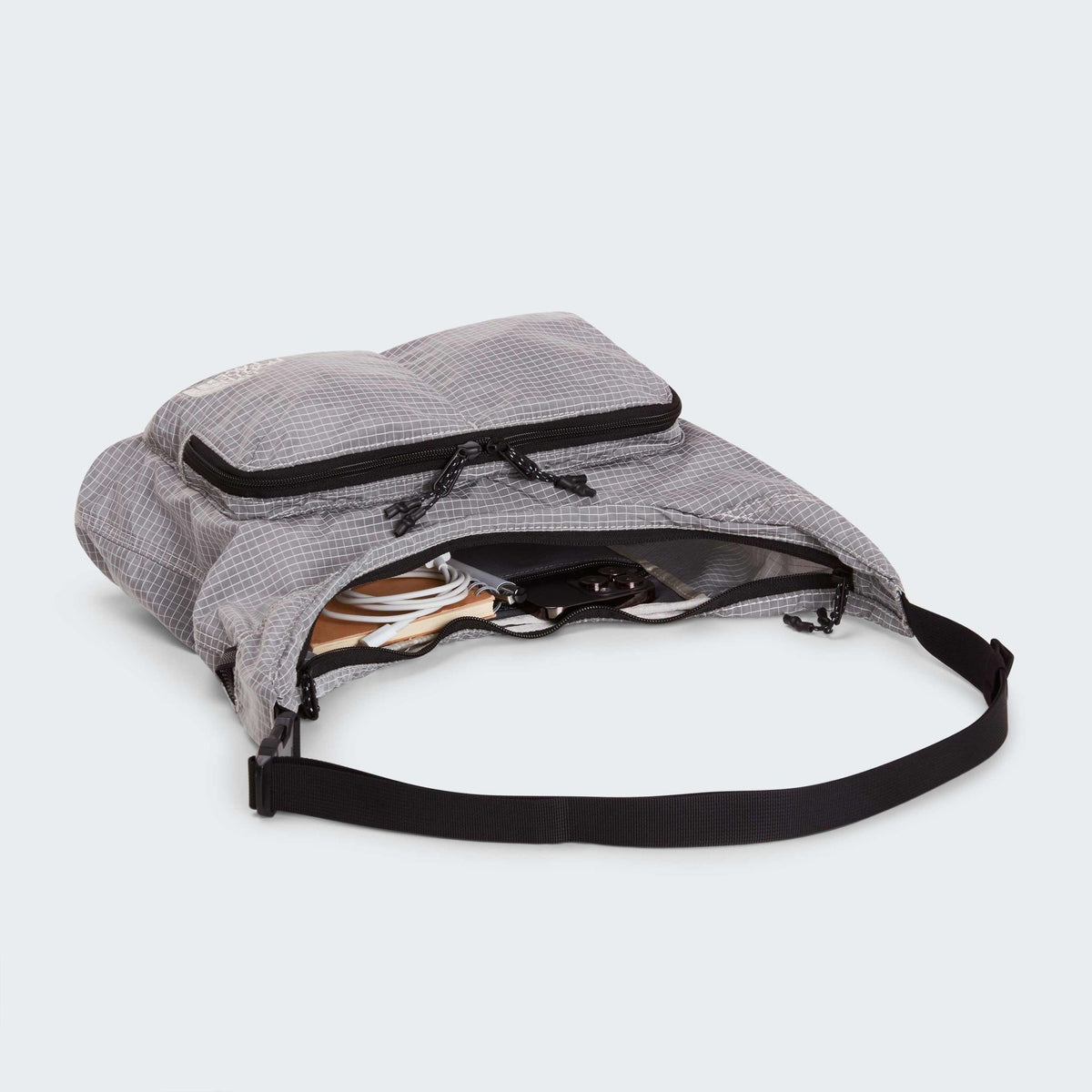 The North Face Never Stop Crossbody Bag Grau