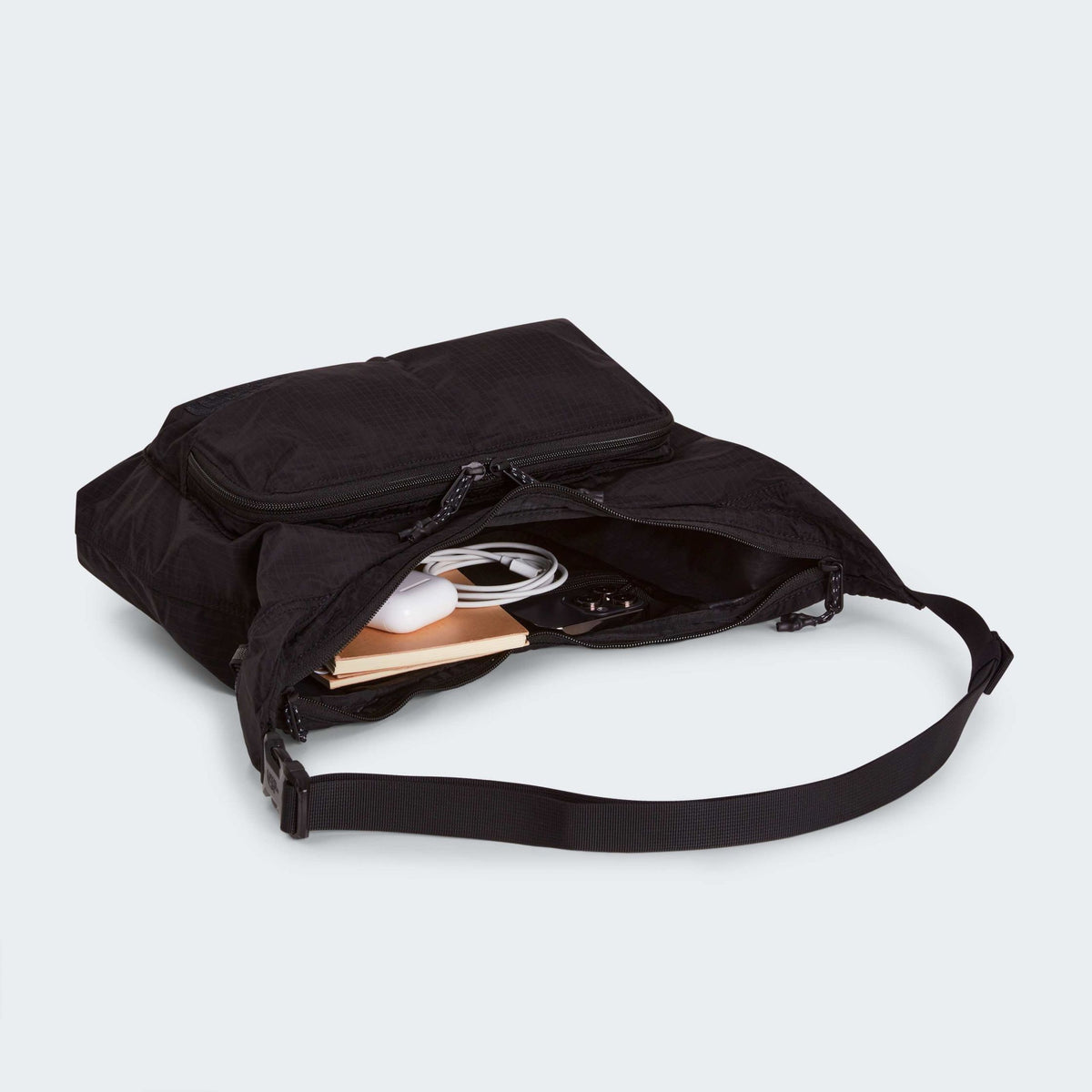 The North Face Never Stop Crossbody Bag Schwarz