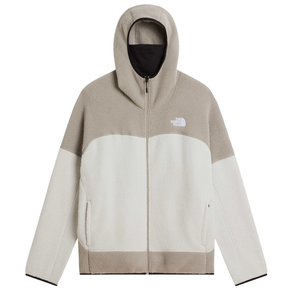 The North Face NSE Mask Fleece Jacke Offwhite
