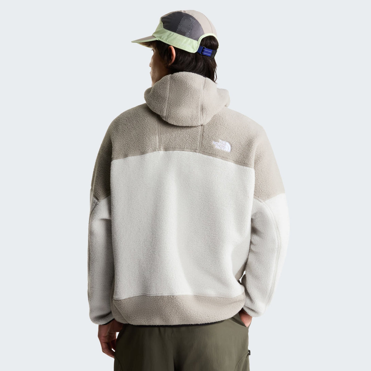 The North Face NSE Mask Fleece Jacke Offwhite